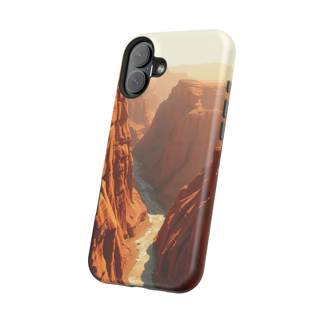 iPhone Vibrant River Canyon Design Bold Modern Everyday Snap Case · iPhone Case