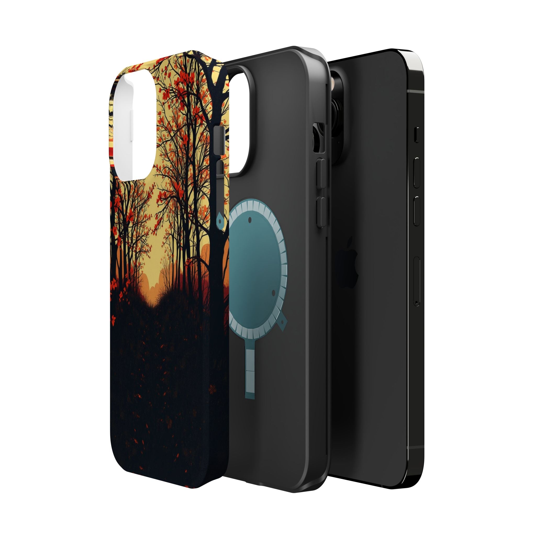 iPhone Dreamy Blossom Trail Design Bold Modern Everyday Snap Case · iPhone Case