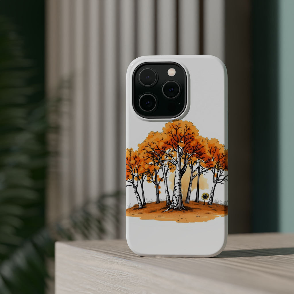 iPhone Dreamy Birch Grove Design Bold Modern Everyday Snap Case · iPhone Case