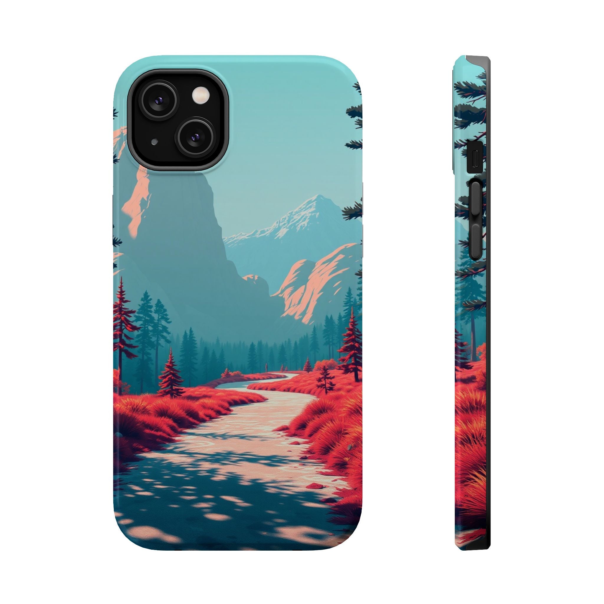 iPhone Pine Ridge Bold Art Slim Everyday Designer Case · iPhone Case Soft Finish