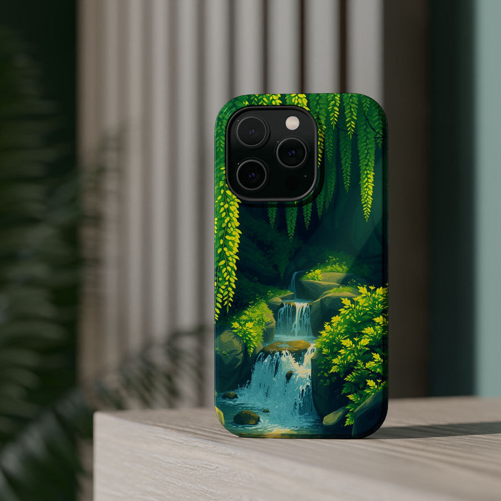 iPhone Earthy Wisteria Cascade Design Slim Everyday iPhone 13 Designer · iPhone