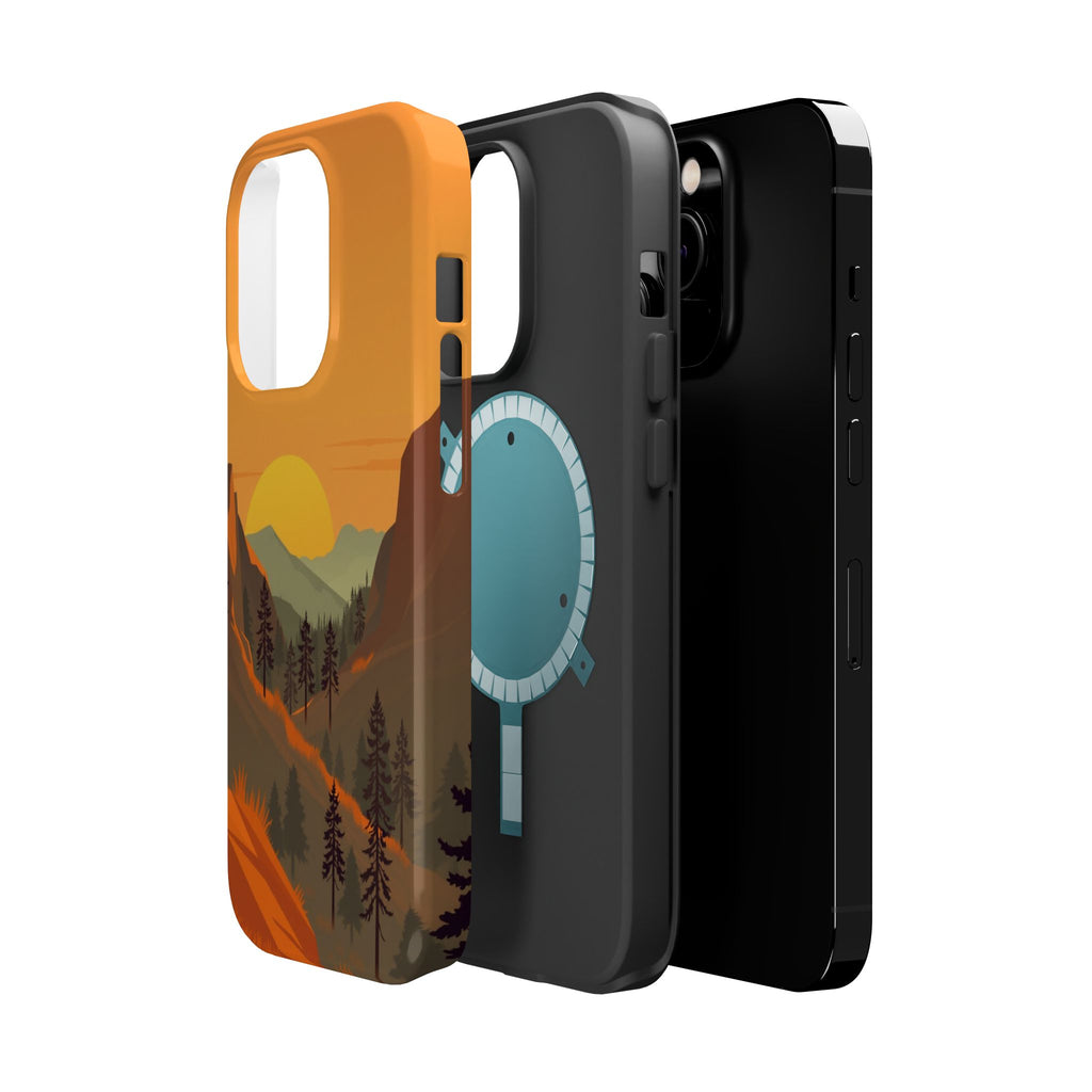 iPhone Pine Ridge Earthy Design Slim Everyday Designer Case · iPhone Case