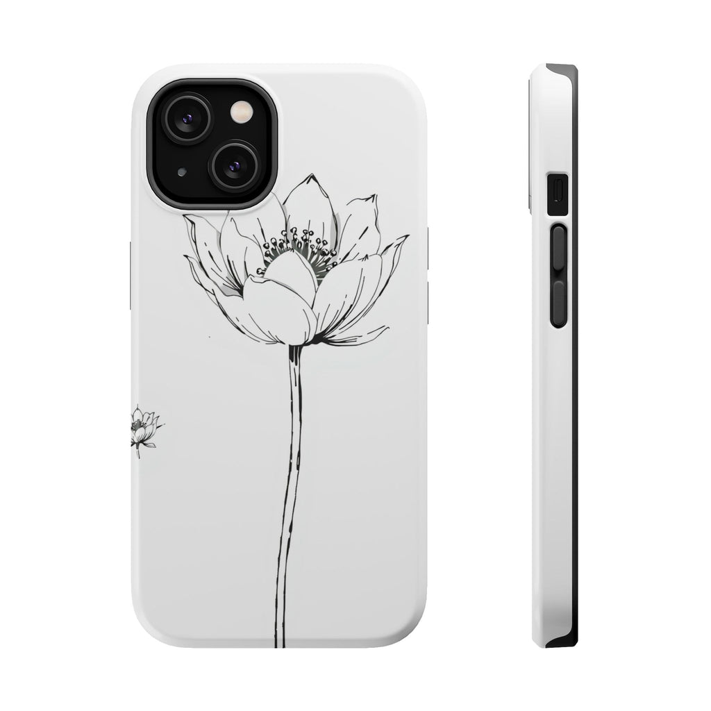 iPhone Sage And Ivory Garden Party Bloom Slim Everyday iPhone Designer · iPhone
