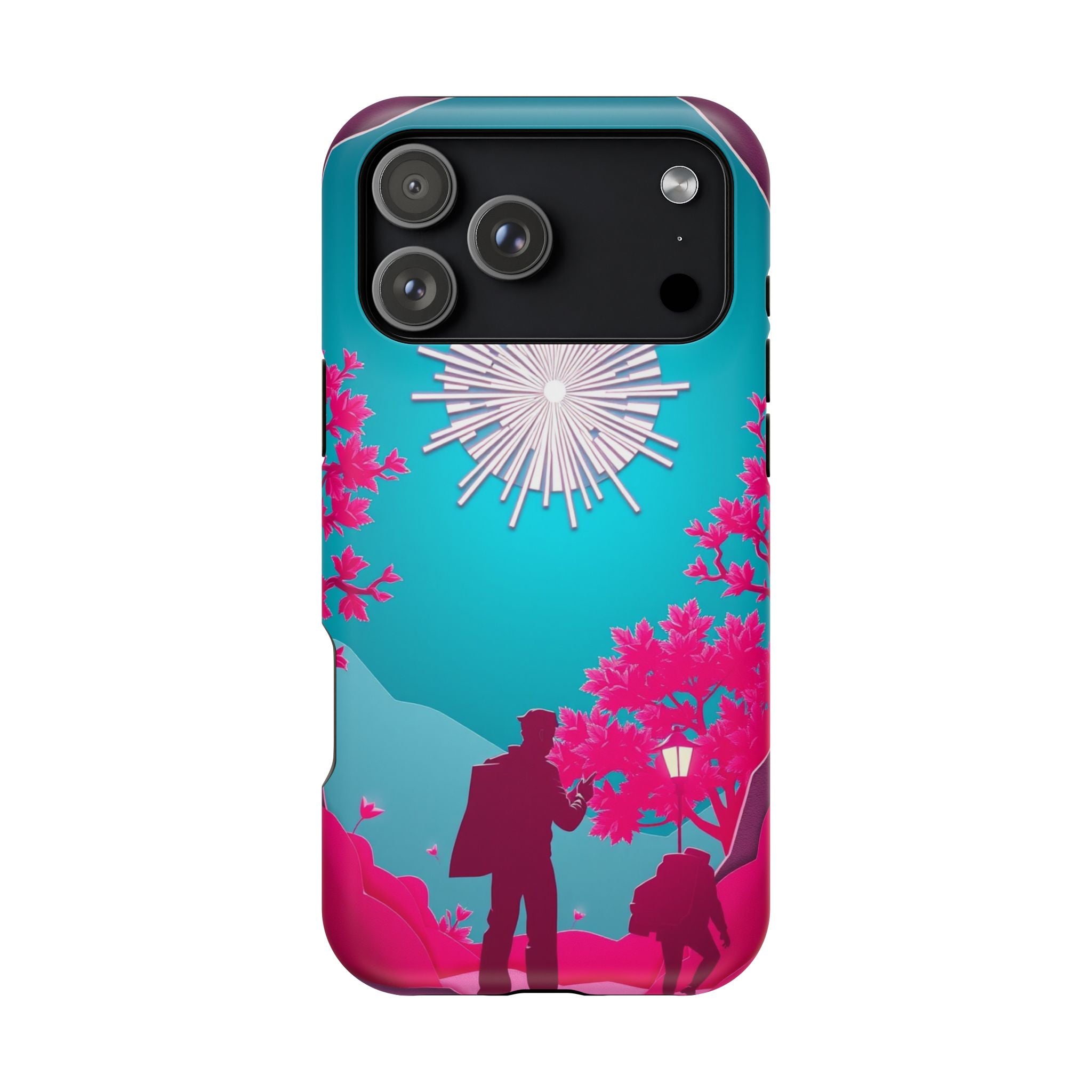 iPhone Bud Burst Paper Cut Art Slim Everyday Designer Case · iPhone Case