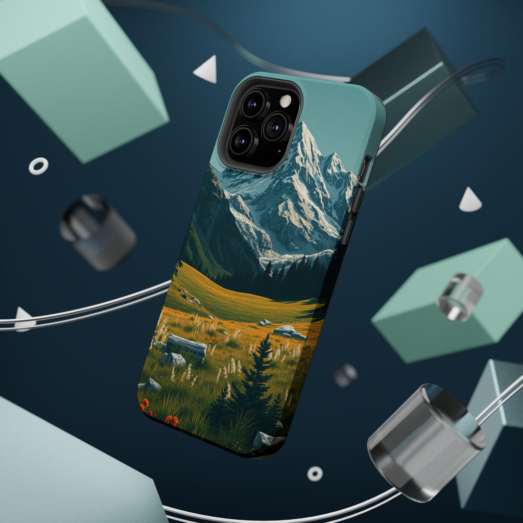 iPhone Alpine Meadow Bold Art 19 Bold Modern Everyday Snap Case · iPhone Case
