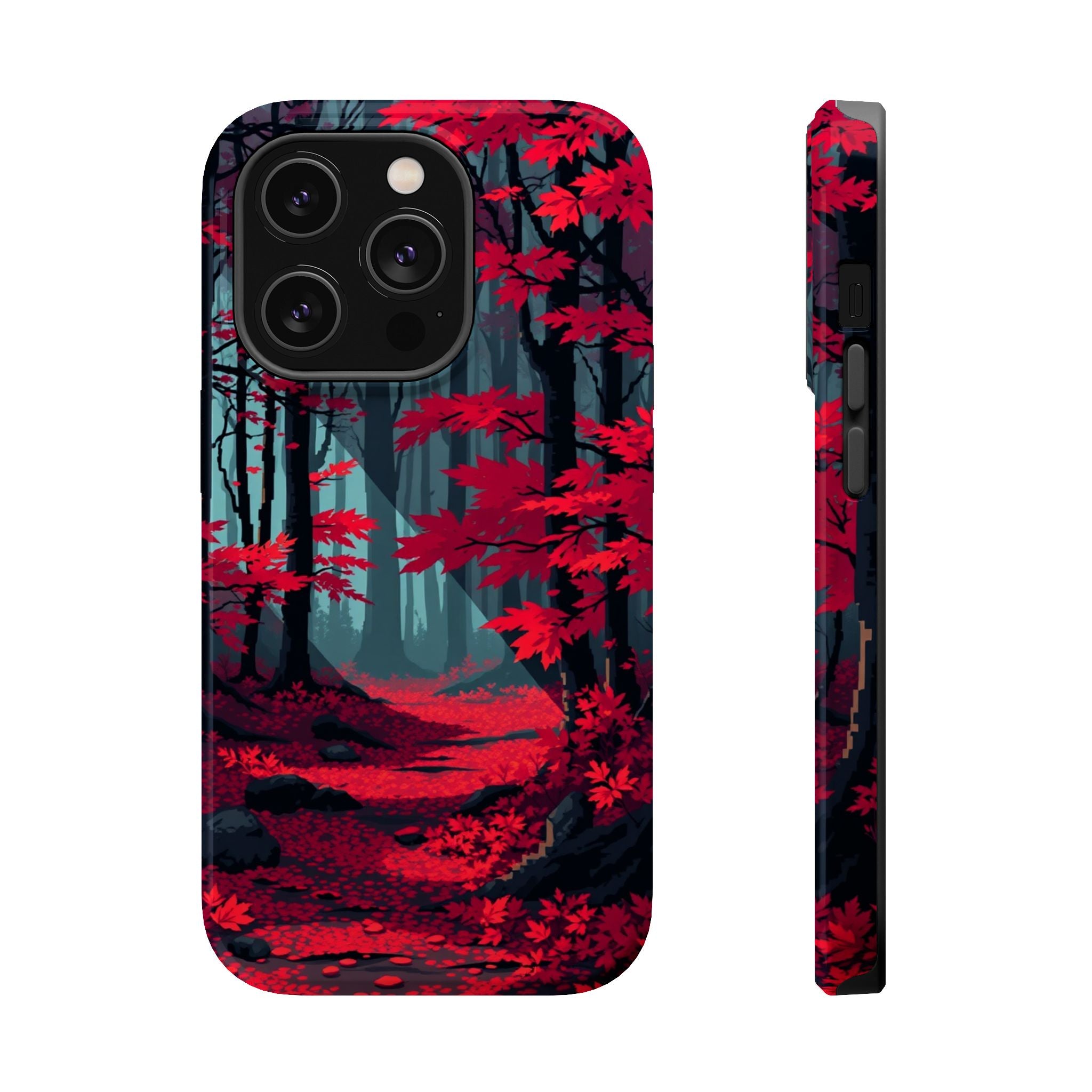 iPhone Serene Autumn Forest Floor Design Slim Everyday iPhone 13 · iPhone Case