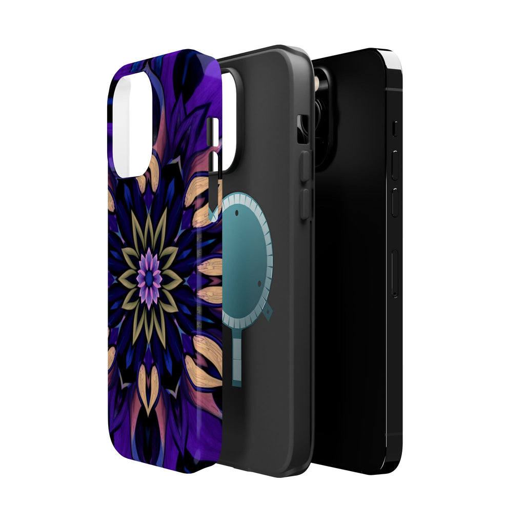 iPhone Floral Mandala Mystic Art Bold Modern Everyday Snap Case · iPhone Case