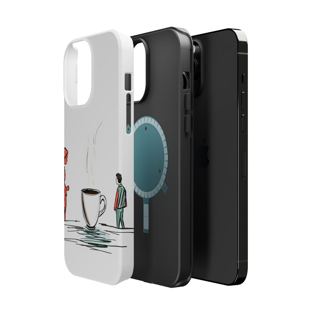 iPhone Coffee Before People Mystic Art Slim Everyday Designer Case · iPhone Case