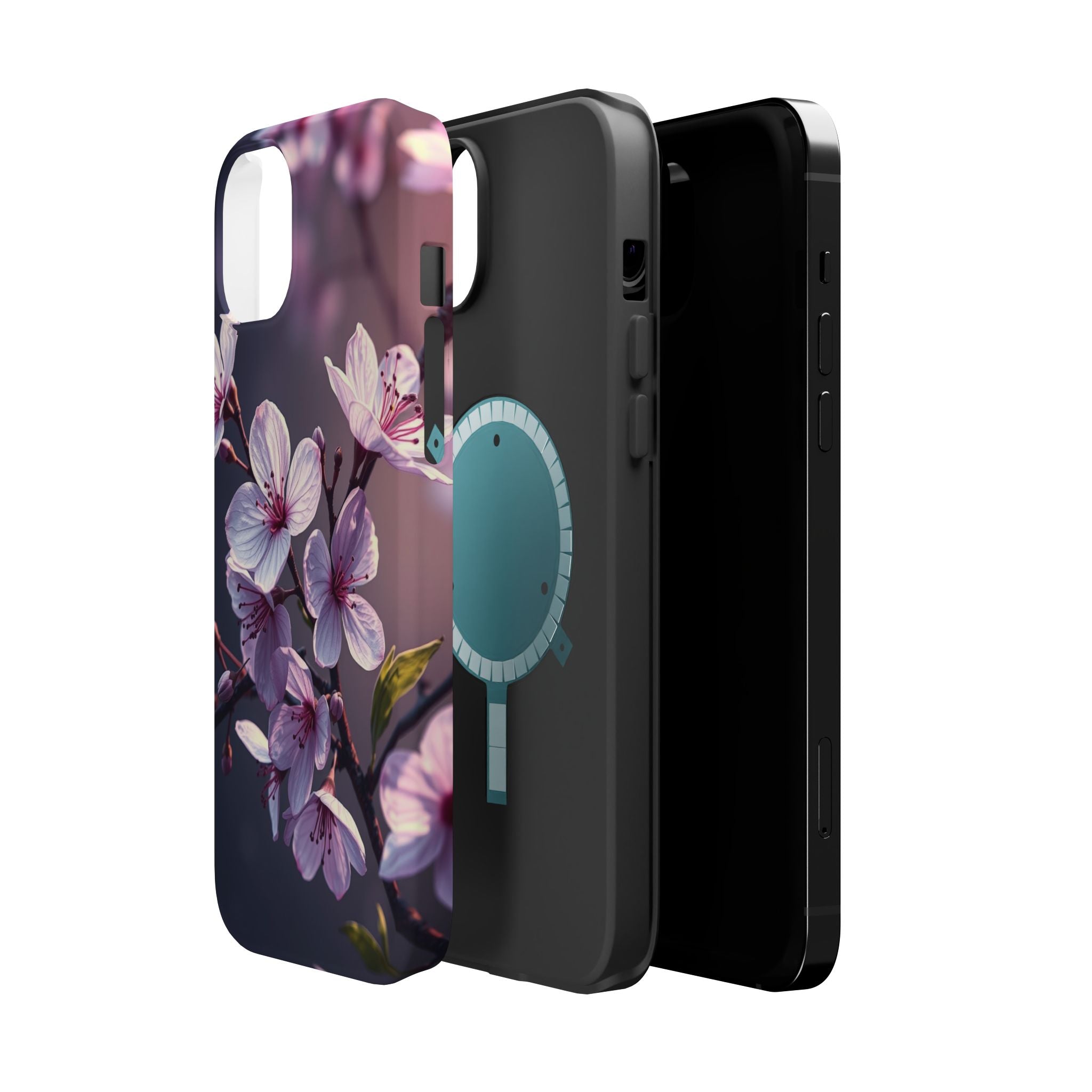 iPhone Cherry Blossom Enchanted Art Artistic Everyday Cas Slim Snap Case · iPhon