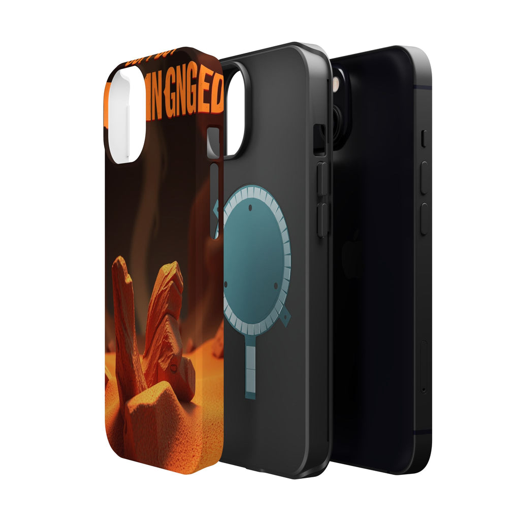 iPhone Earthy Soft but Unhinged Design Slim Everyday Designer Case · iPhone Case