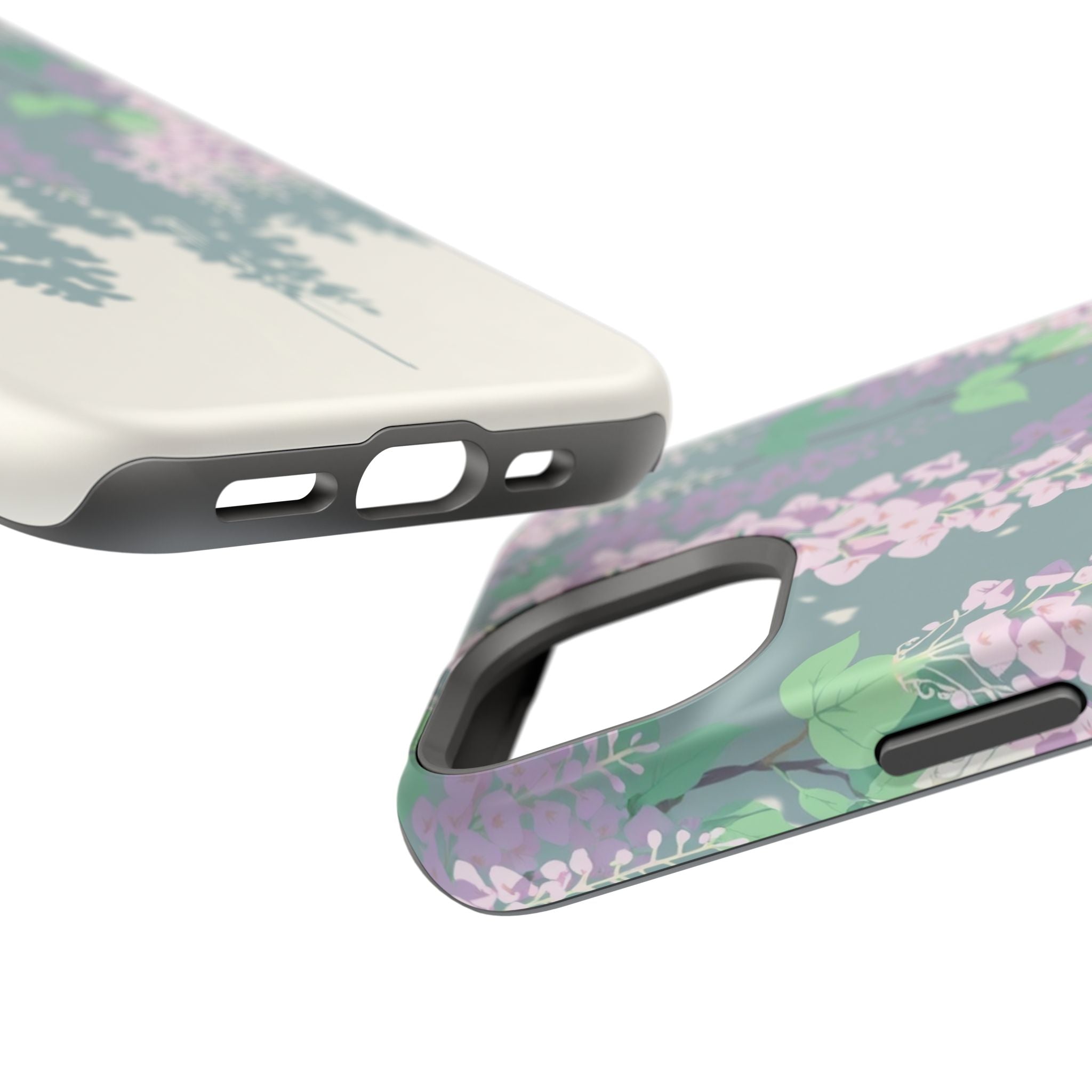 iPhone Dreamy Wisteria Cascade Design Slim Everyday Designer Case · iPhone Case