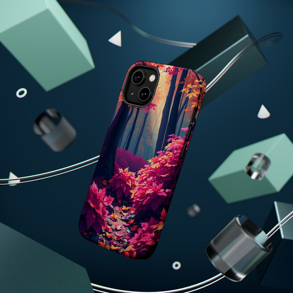 iPhone Earthy Autumn Forest Floor Design Slim Everyday iPhone Designer · iPhone