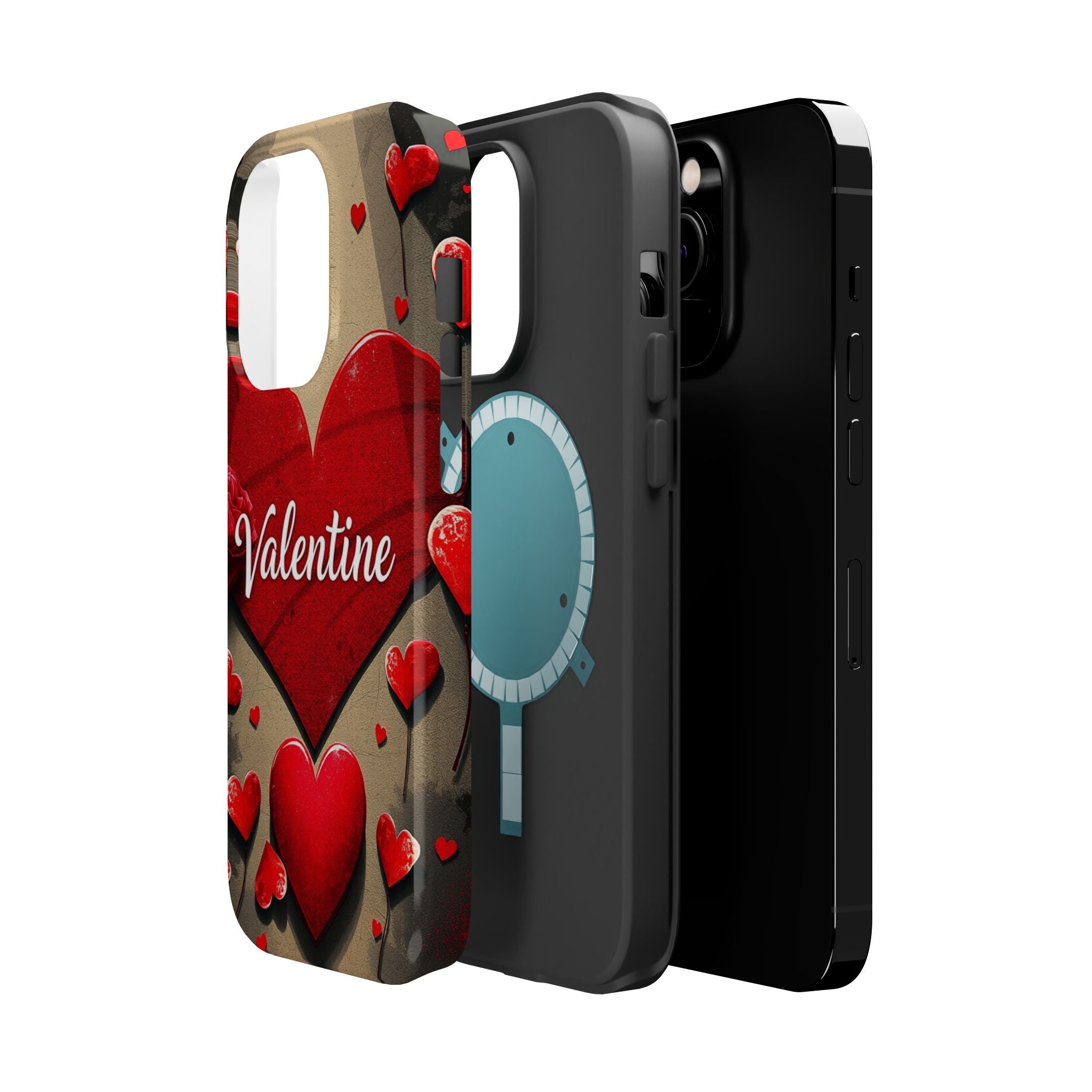 iPhone Serene Vintage Valentine Card Design Slim Everyday Designer Case · iPhone