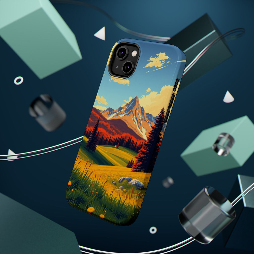iPhone Radiant Alpine Meadow Design Slim Everyday Designer Case · iPhone Case