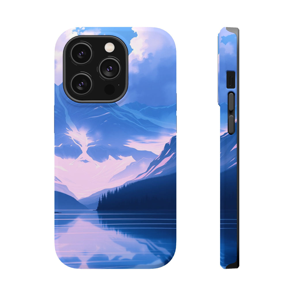 iPhone Glacier Lake Dreamy Ethereal Slim Everyday Designer Case · iPhone Case