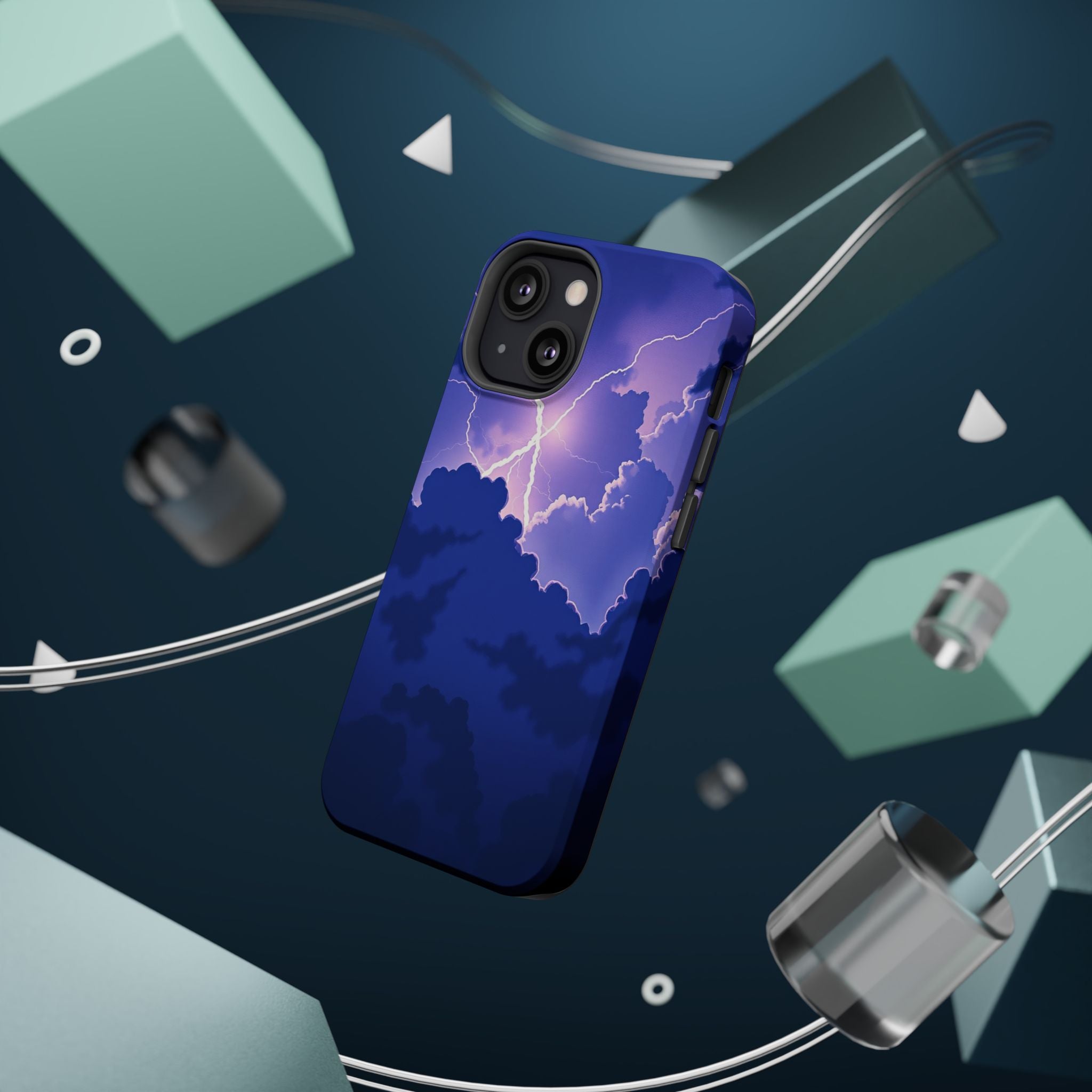 iPhone Indigo And Violet Thunderstorm Sky Slim iPhone Everyday Designer · iPhone