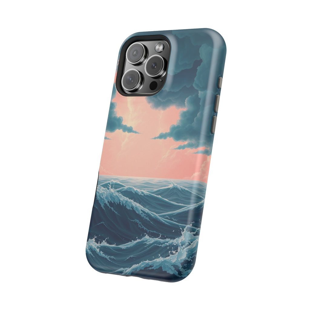iPhone Storm at Sea 3D Digital Slim Everyday Designer Case · iPhone Case