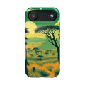 iPhone Savanna Horizon Pixel Art -Bit Slim Everyday Designer Case · iPhone Case