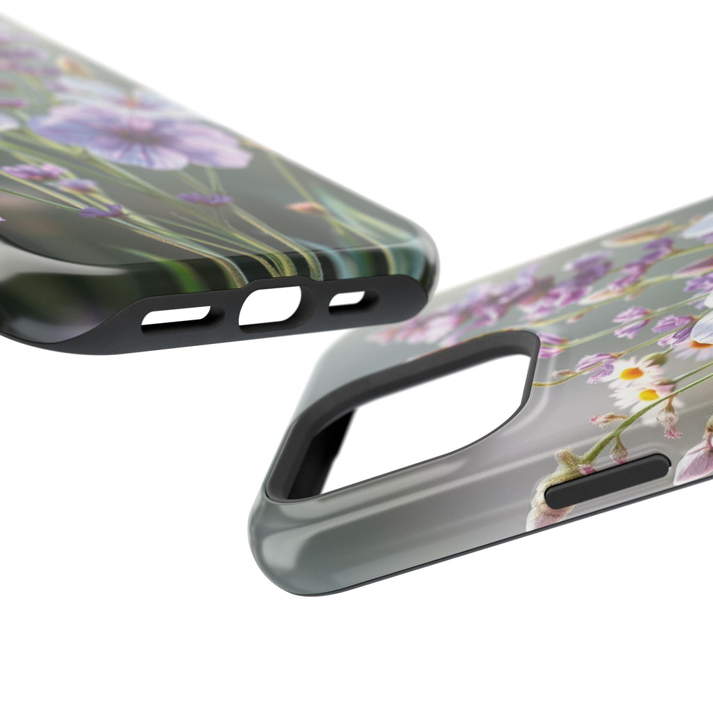iPhone Wildflower Bunch Enchanted Art Slim Everyday Designer Case · iPhone Case
