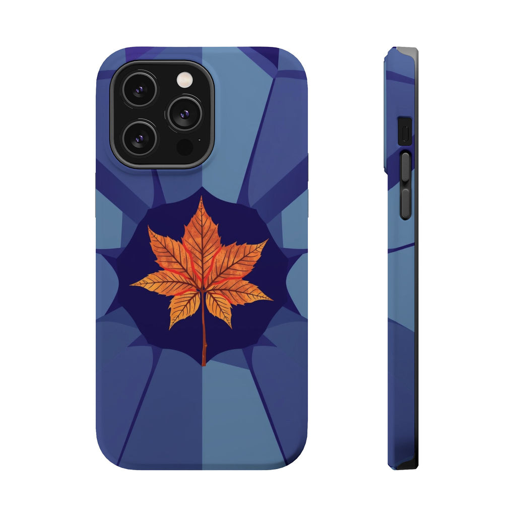 iPhone Autumn Maple Abstract Geometric Slim Everyday Designer Case · iPhone Case