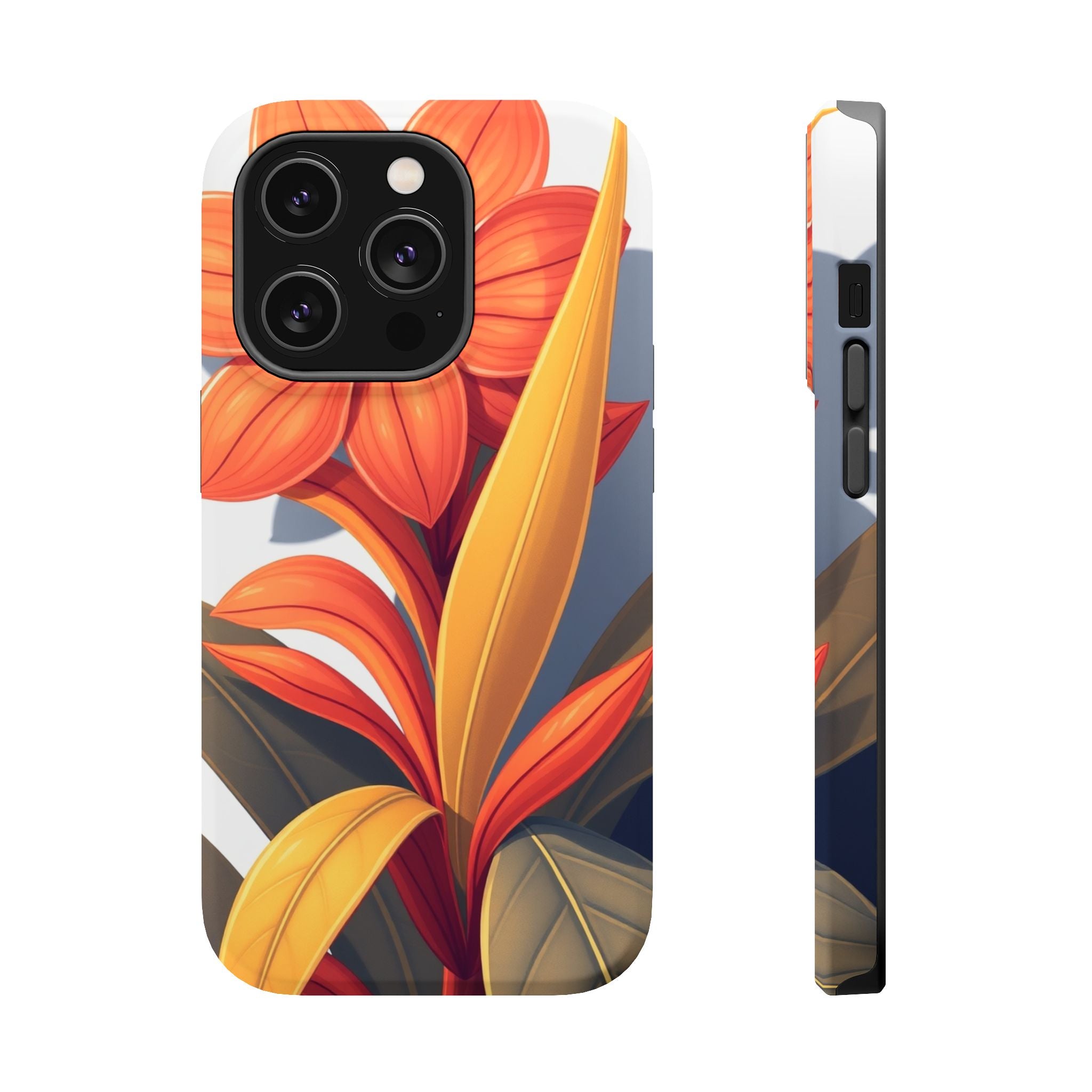 iPhone Tropical Bloom Pastel Kawaii Slim Everyday Designer Case · iPhone Case