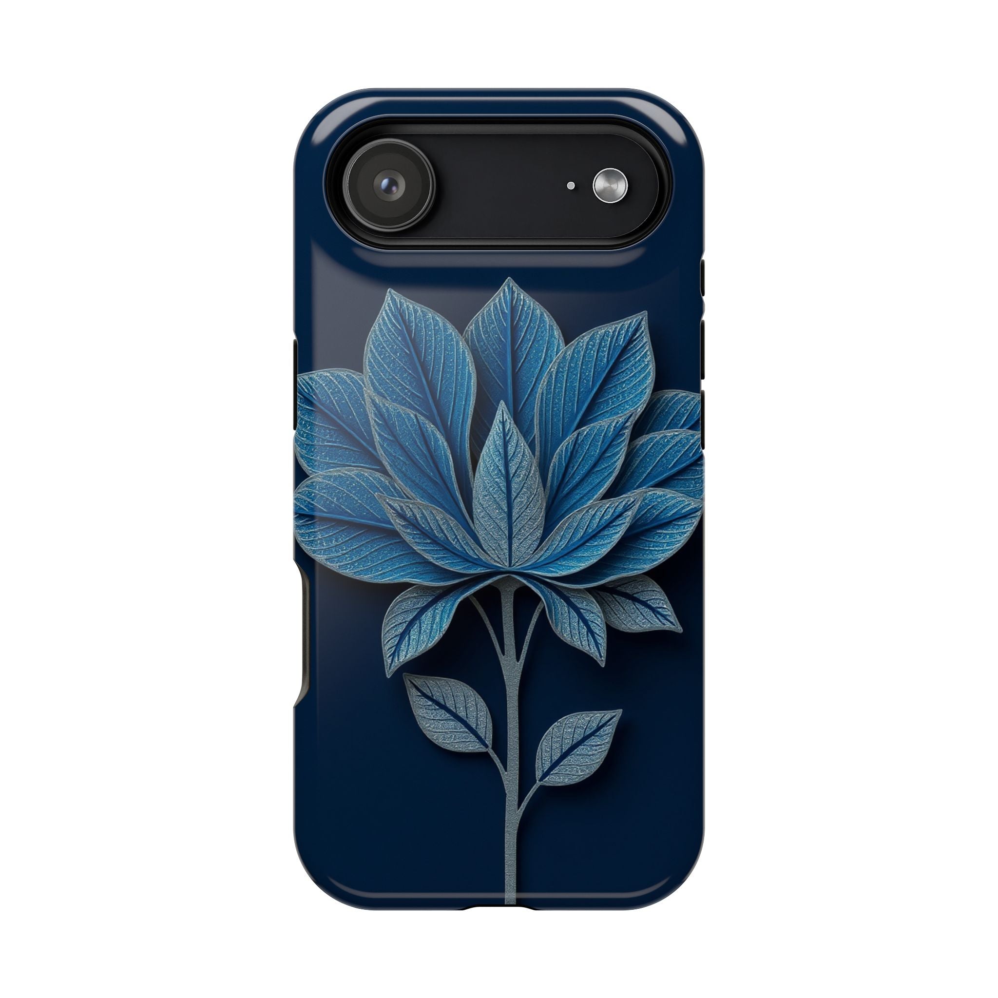 iPhone Night Bloomer Paper Cut Art Bold Modern Everyday Snap Case · iPhone Case