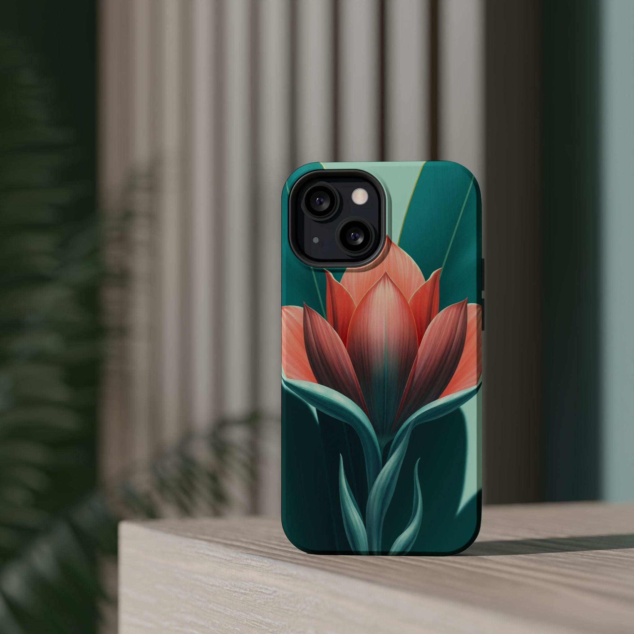 iPhone Dreamy Botanical Illustration Design Soft iPhone 14 Finish · iPhone Case