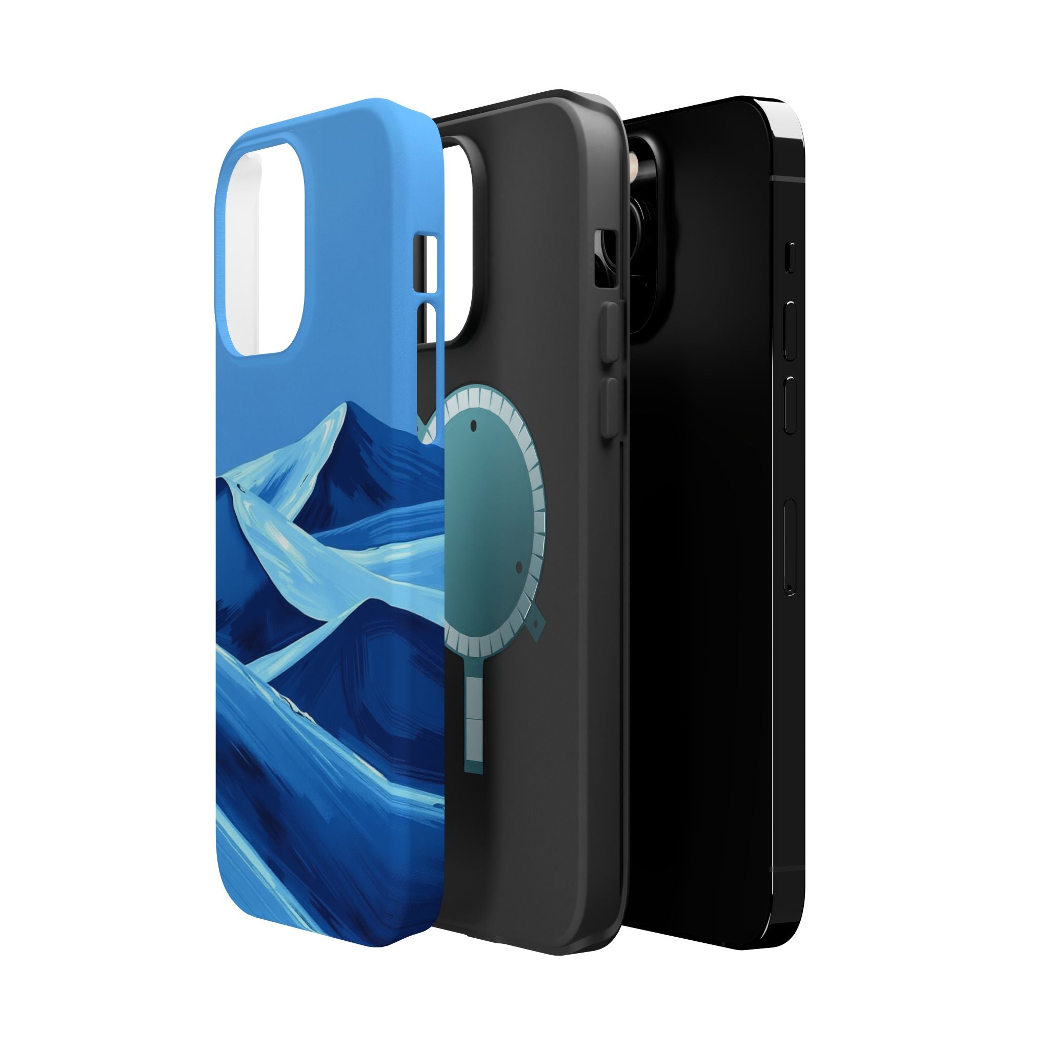 iPhone Desert Dunes Oil Painting Impressionist Soft iPhone Finish · iPhone Case