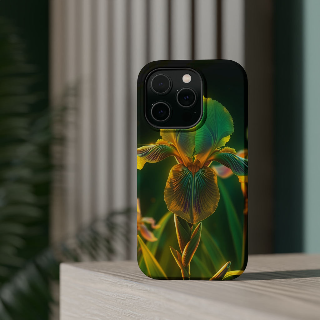 iPhone Iris Garden Bold Art Slim Everyday Designer Case · iPhone Case Quiet Mood