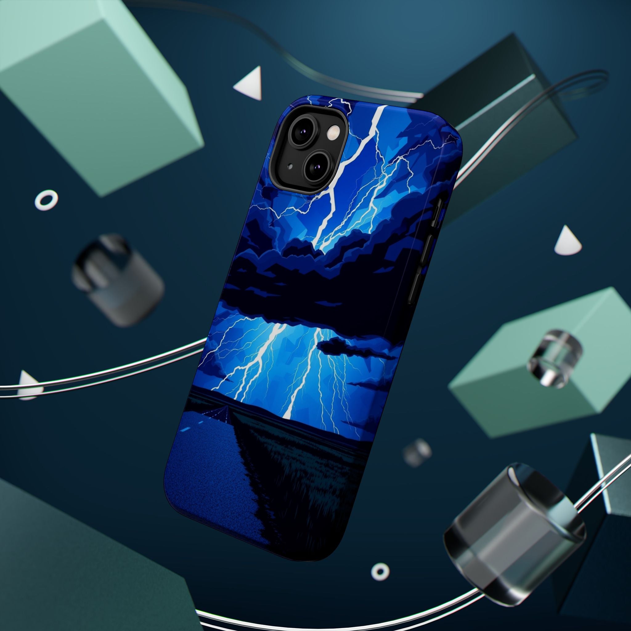iPhone Thunderstorm Sky Pop Art Bold Slim Everyday Designer Case · iPhone Case