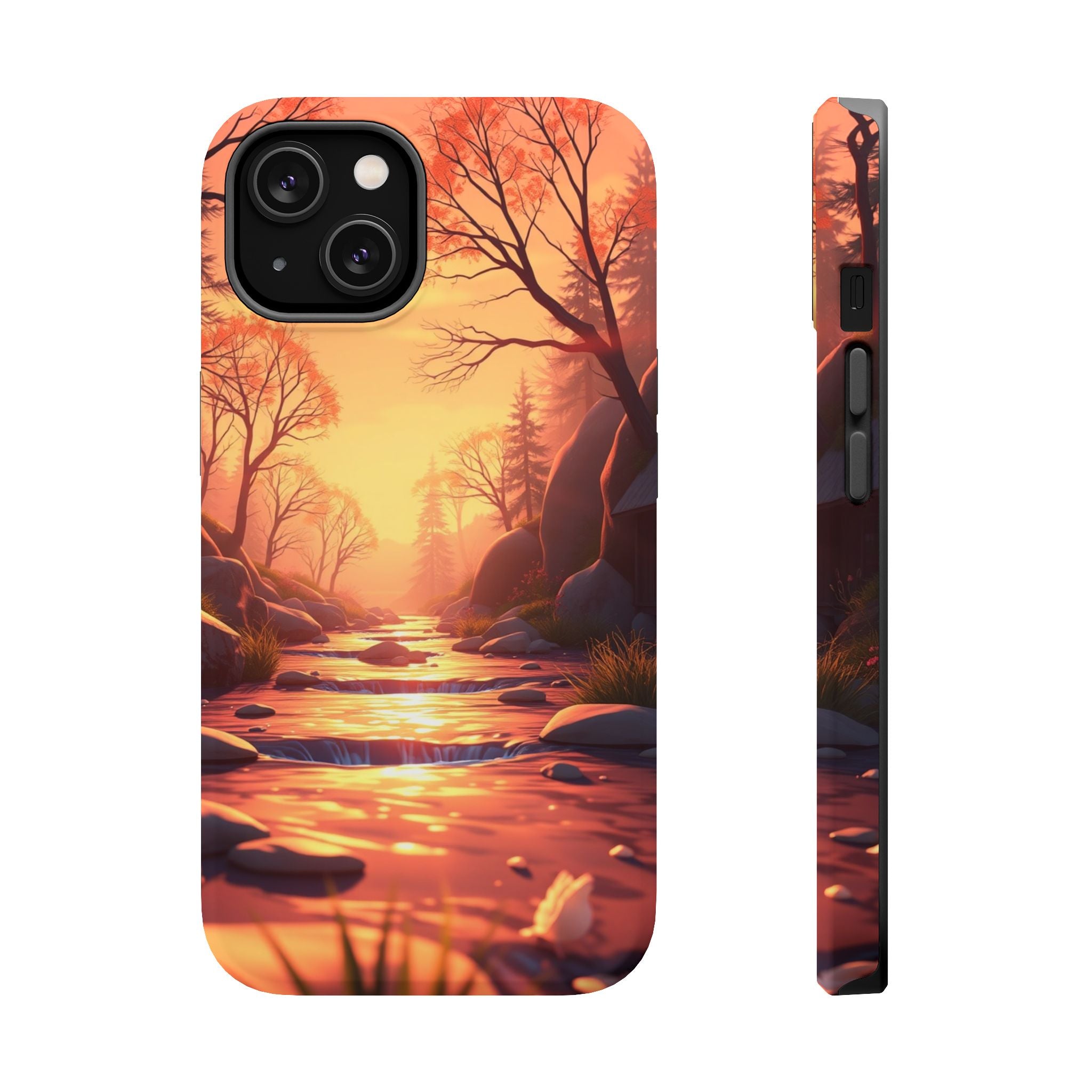 iPhone Spring Creek Mystic Art Slim Everyday Designer Case · iPhone Case