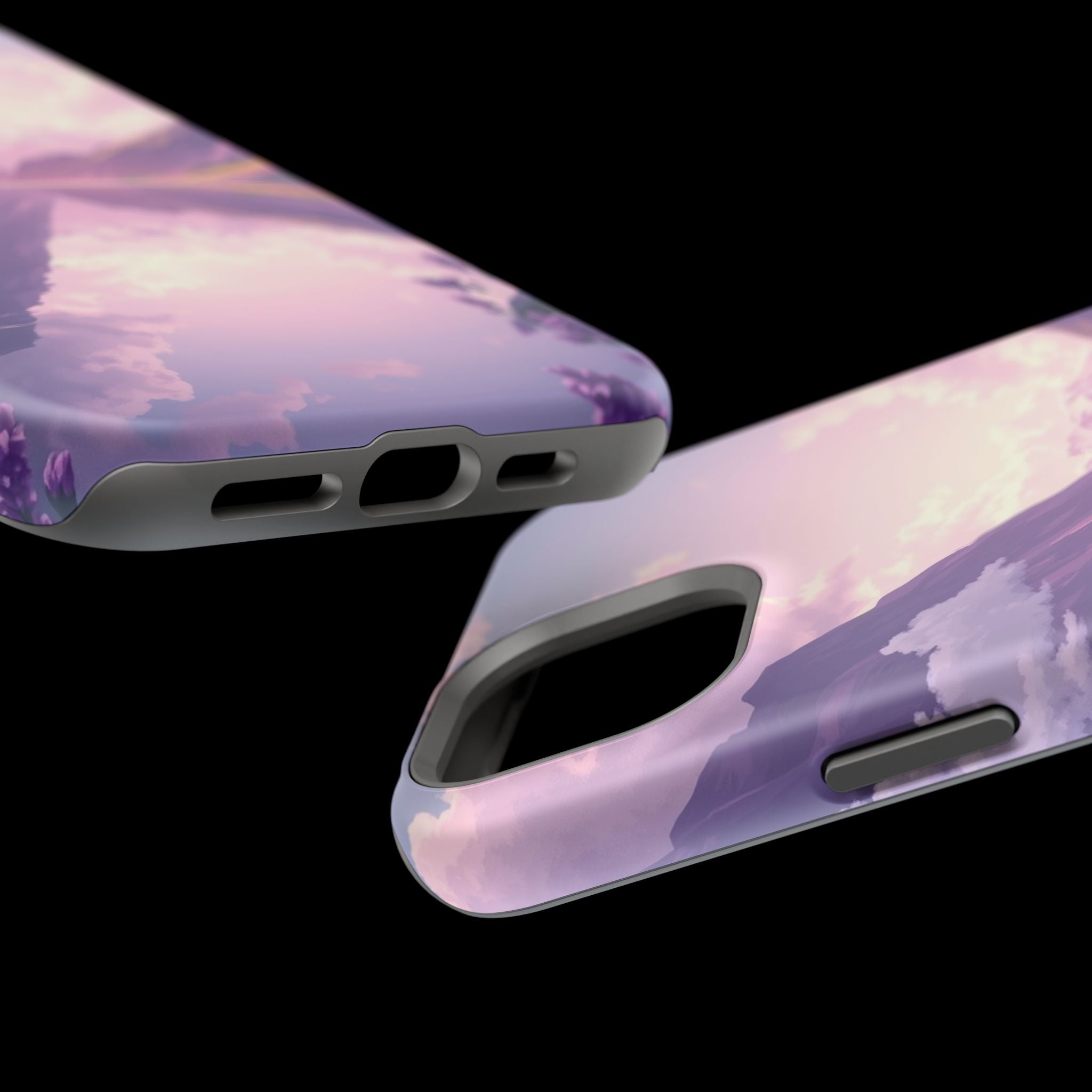 iPhone Lavender And Pearl Fjord Reflection Slim iPhone Everyday · iPhone Case