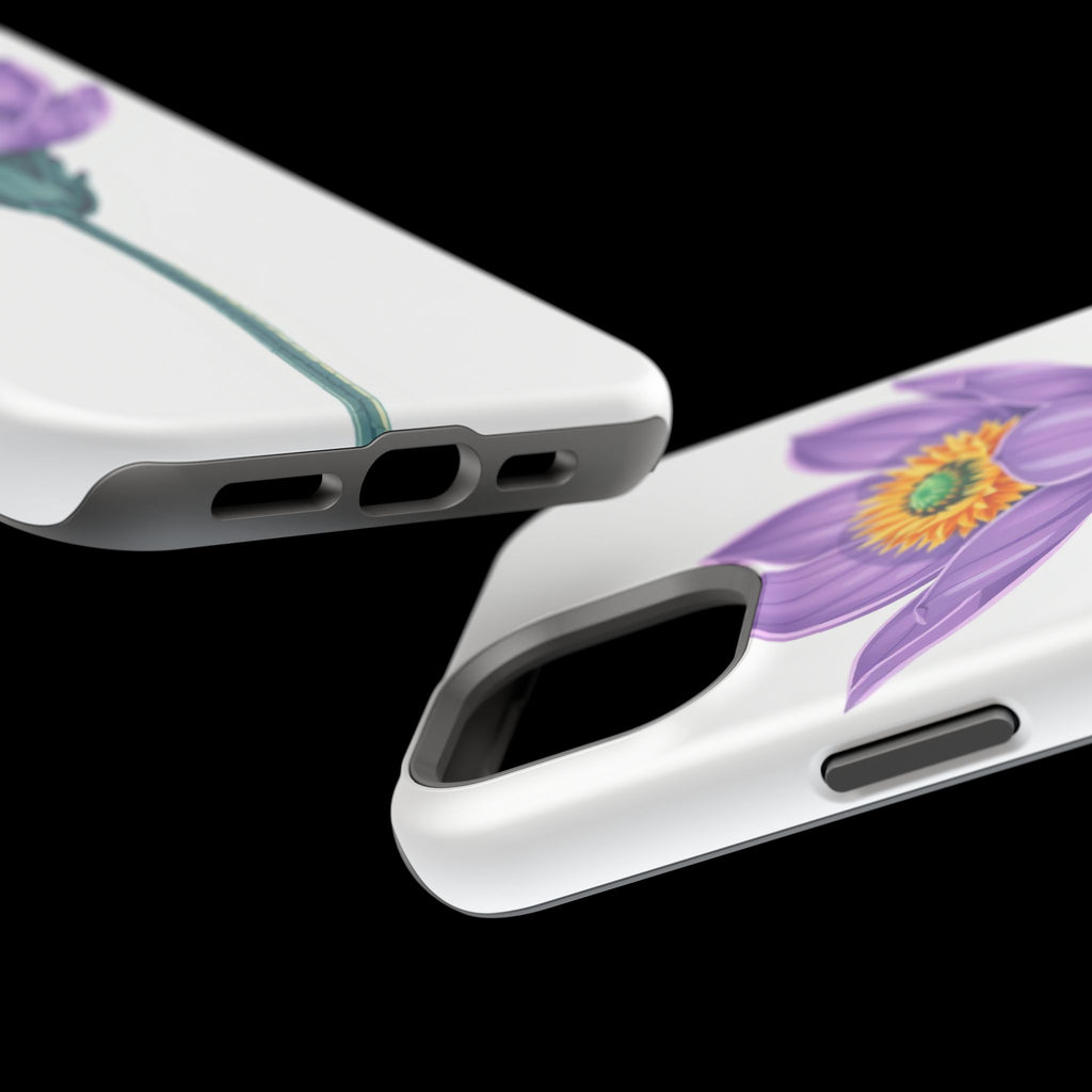 iPhone Indigo And Violet Desert Flower Slim Everyday Designer Case · iPhone Case
