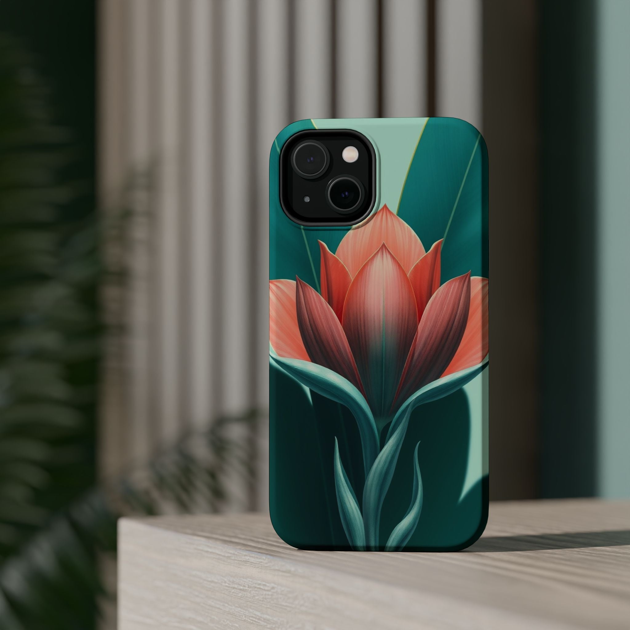 iPhone Dreamy Botanical Illustration Design Soft iPhone 14 Finish · iPhone Case