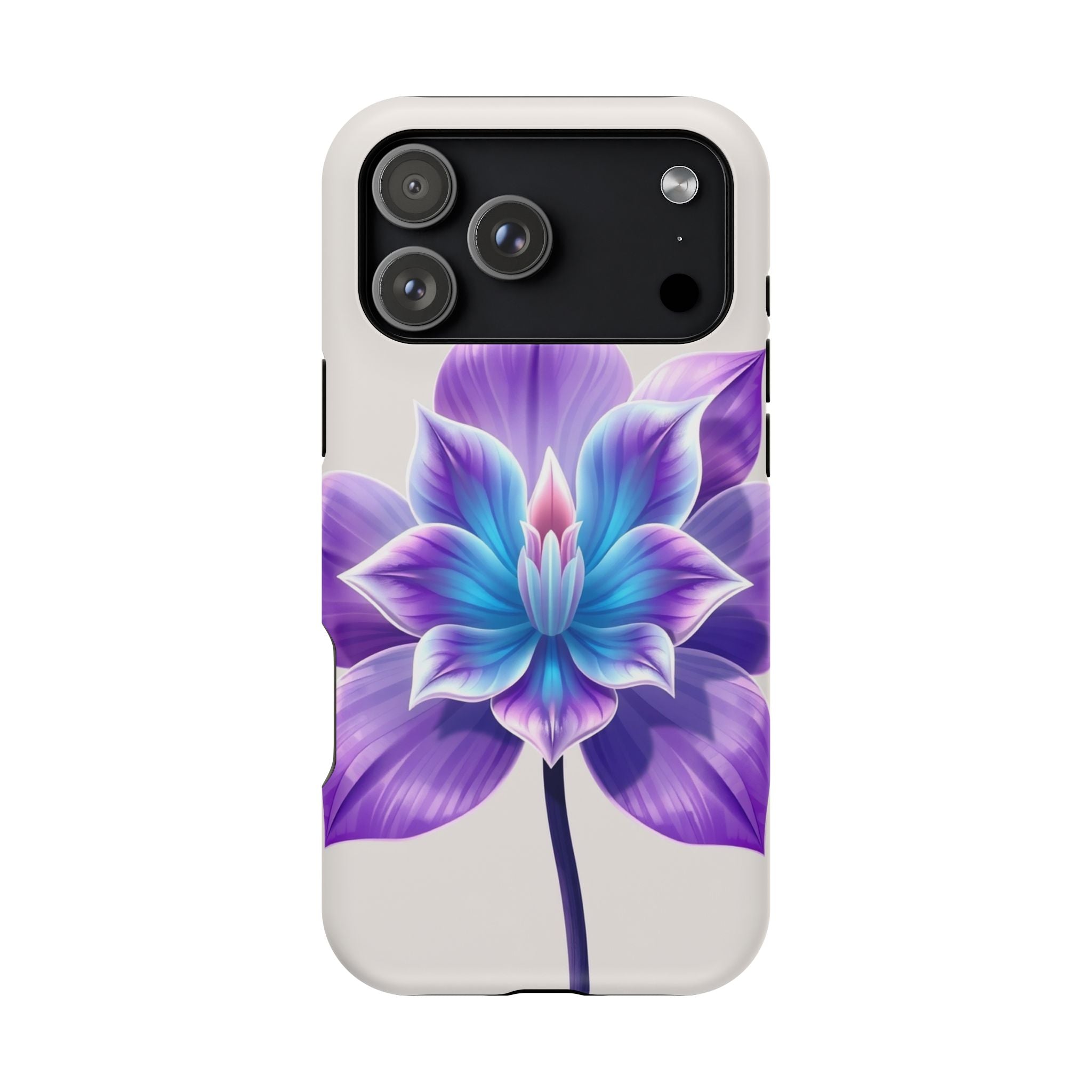 iPhone Dreamy Neon Floral Design 10 Slim Everyday Designer Case · iPhone Case