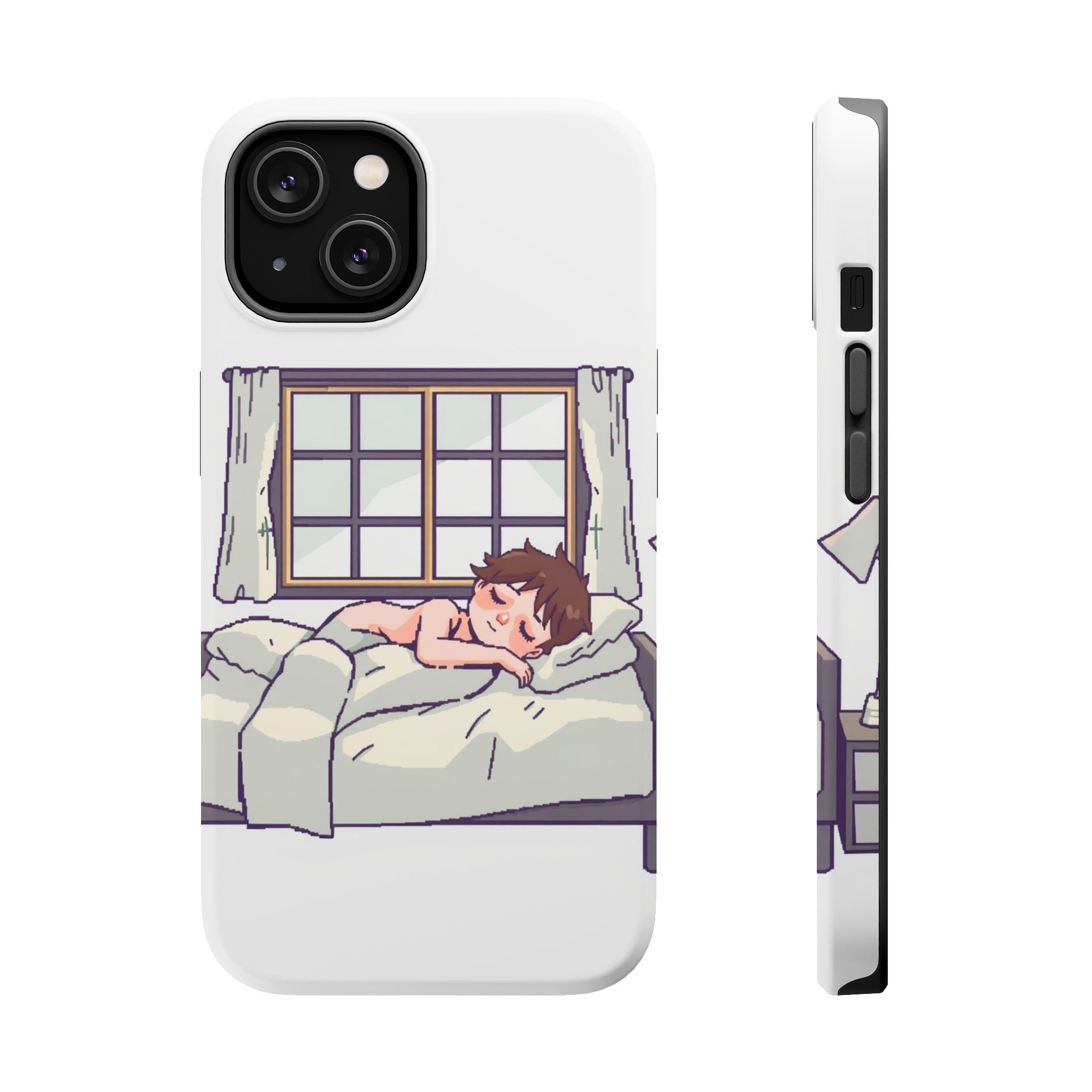 iPhone Do Not Disturb: Napping Bold Art Slim Everyday Designer Case · iPhone Cas