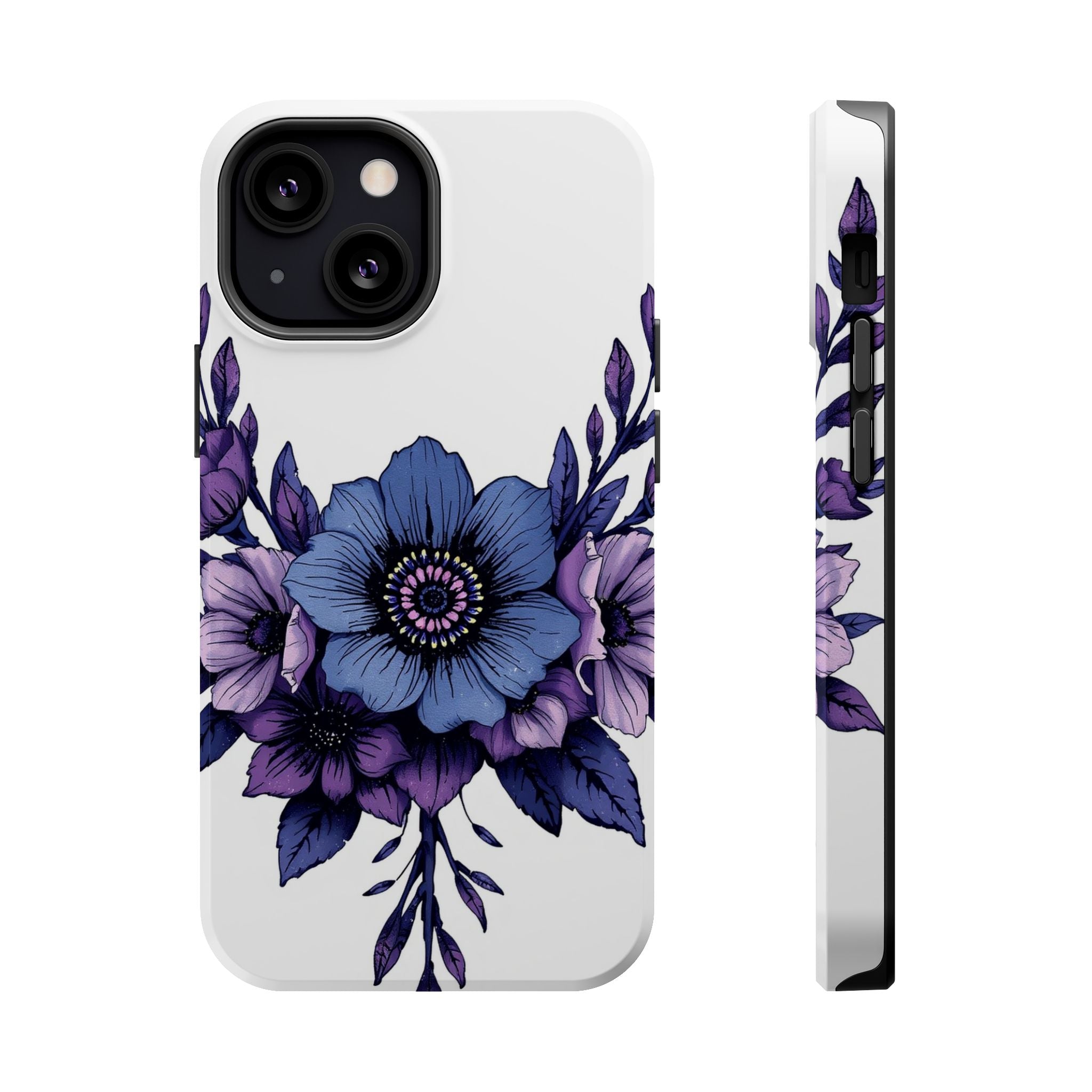 iPhone Floral Crown Grunge Distressed Slim Everyday Designer Case · iPhone Case