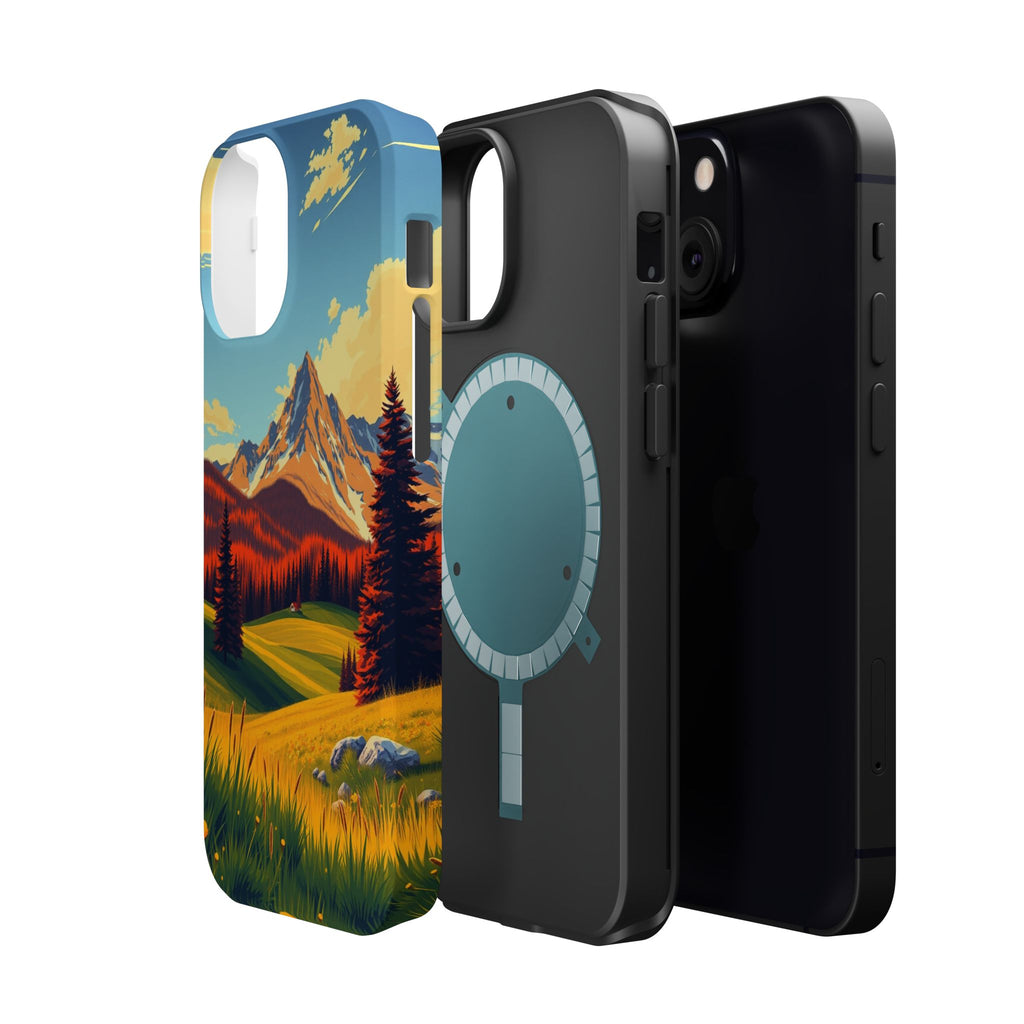 iPhone Radiant Alpine Meadow Design Slim Everyday Designer Case · iPhone Case