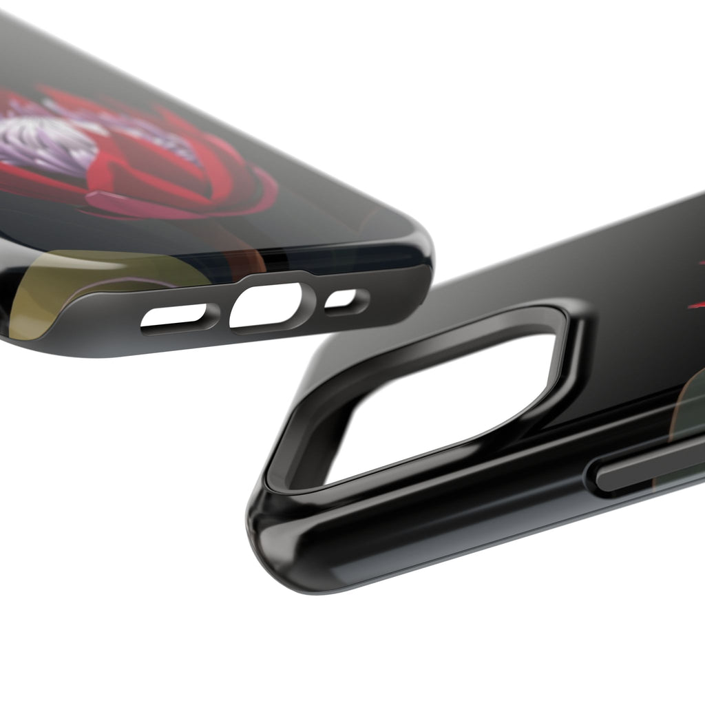 iPhone Black And Crimson Protea Bold Slim Everyday Designer Case · iPhone Case