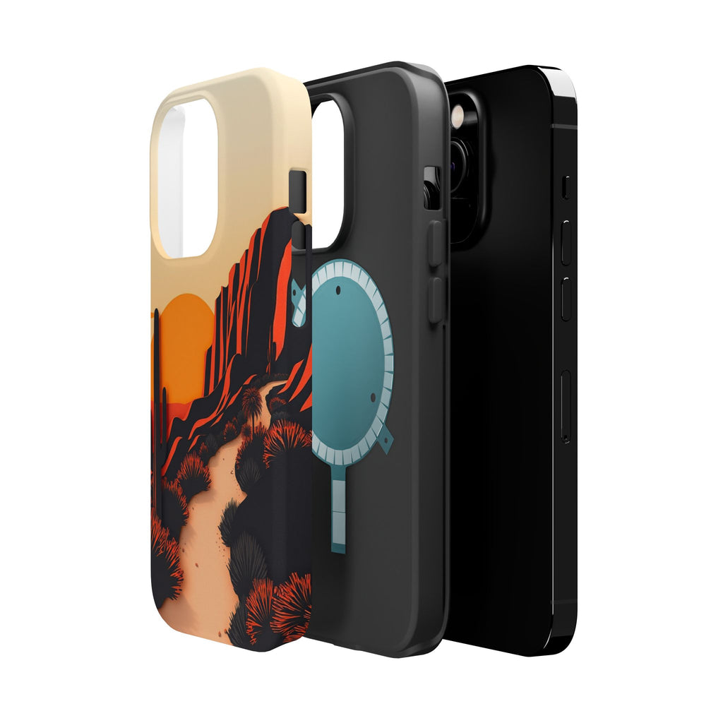 iPhone Serene Mesa Sunset Design 12 Slim Everyday Designer Case · iPhone Case