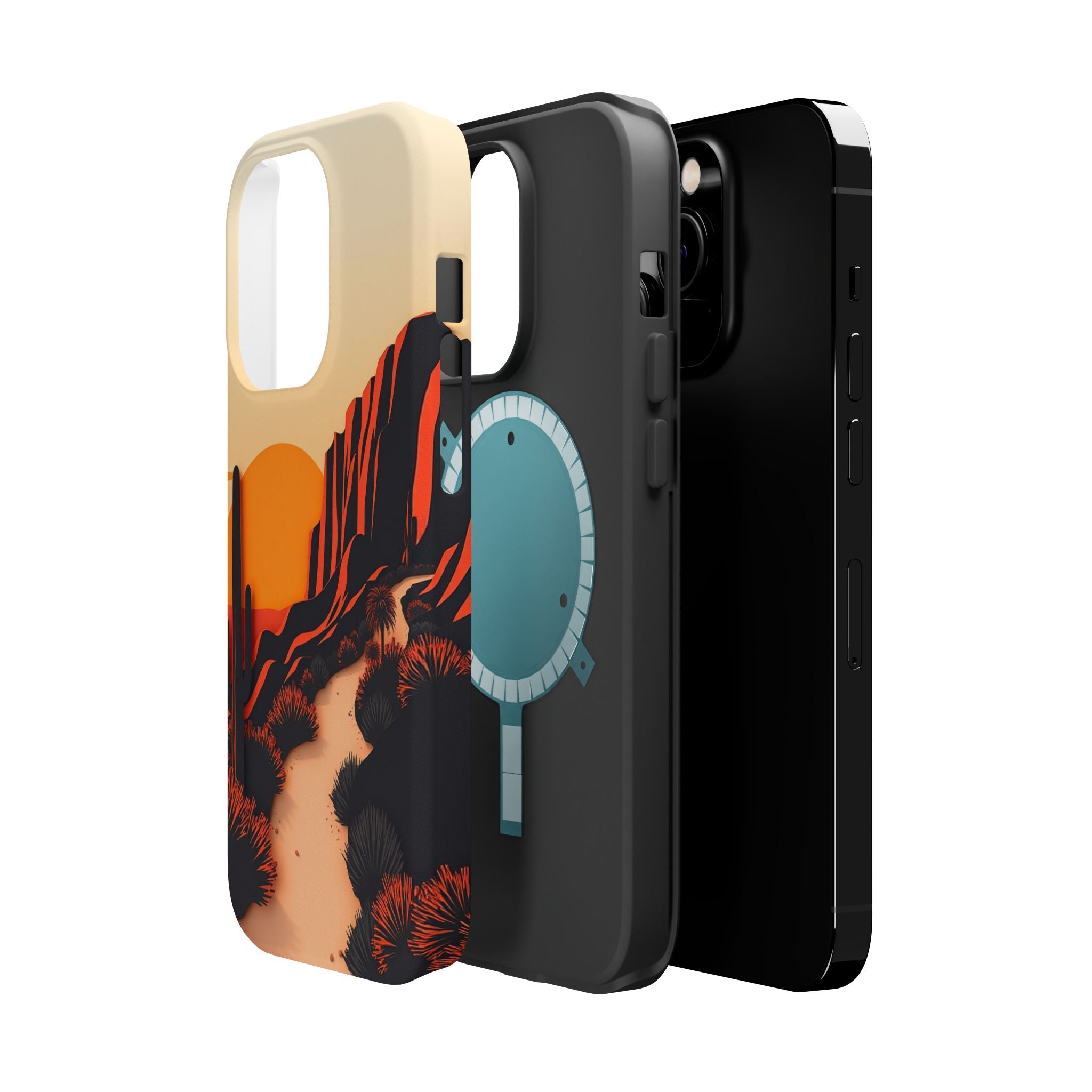 iPhone Serene Mesa Sunset Design 12 Slim Everyday Designer Case · iPhone Case