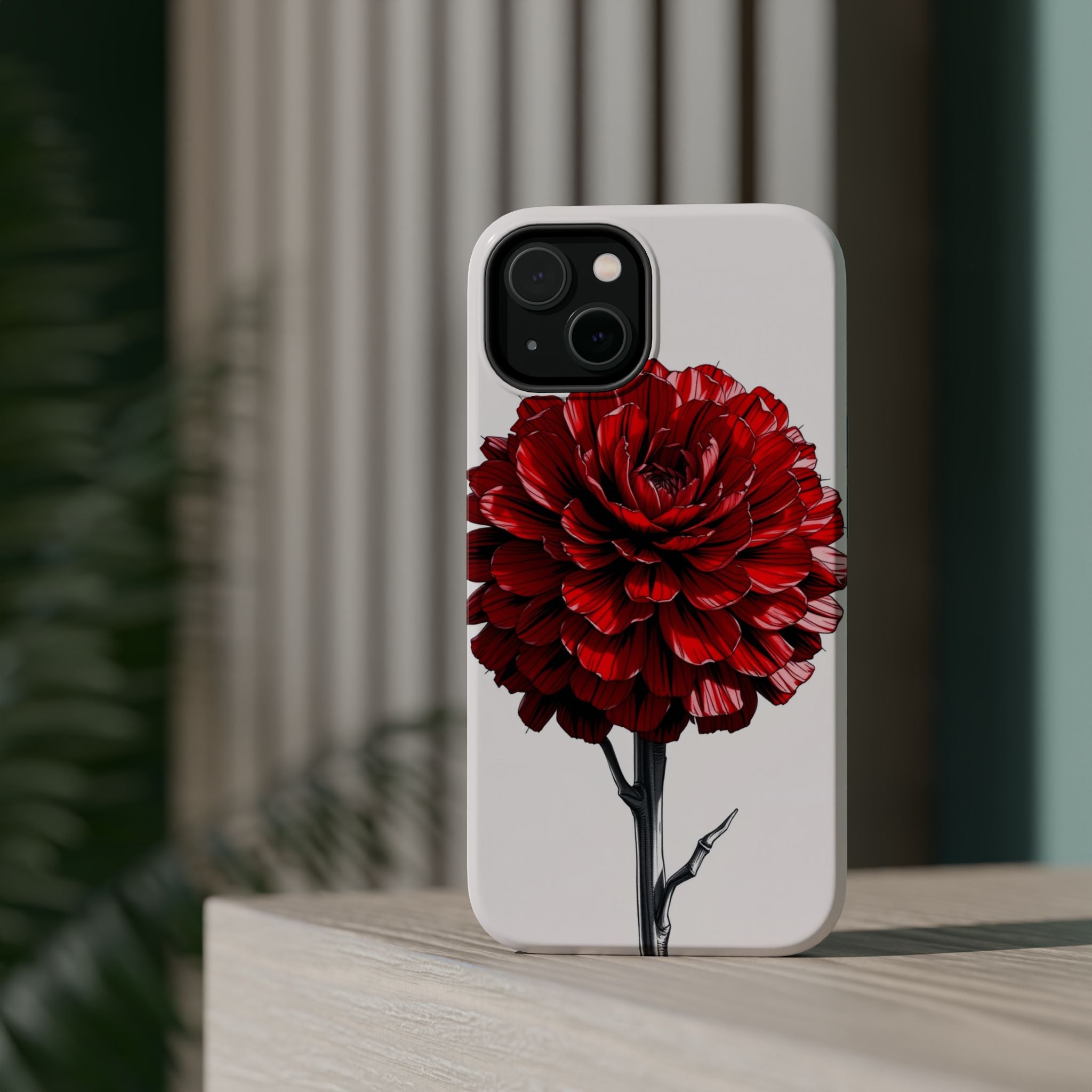 iPhone Ranunculus Stack Mystic Art Bold Modern Everyday Snap Case · iPhone Case