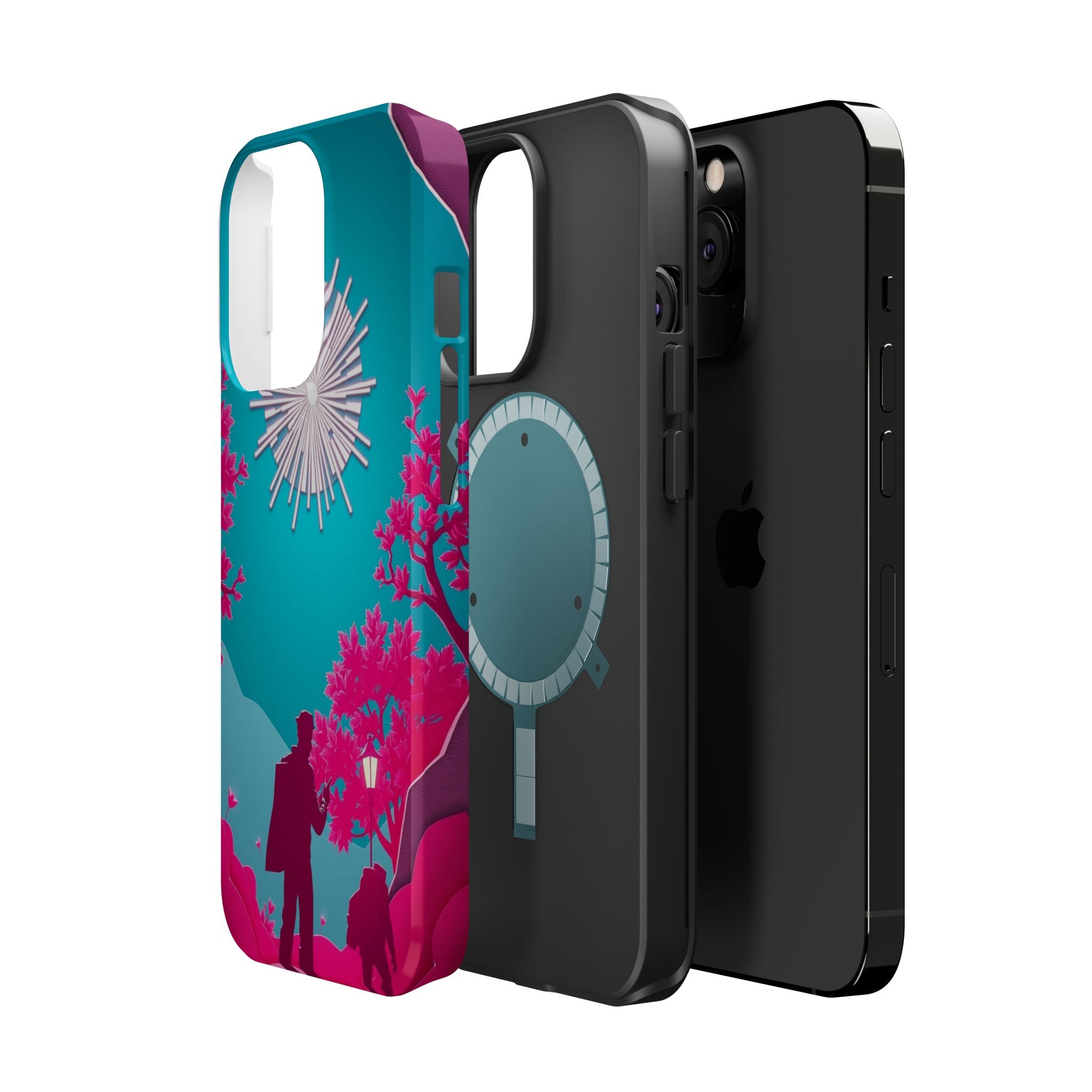 iPhone Bud Burst Paper Cut Art Slim Everyday Designer Case · iPhone Case