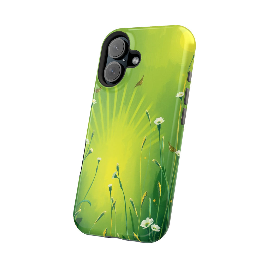 iPhone Spring Meadow Cinematic Art Bold Modern Everyday Snap Case · iPhone Case