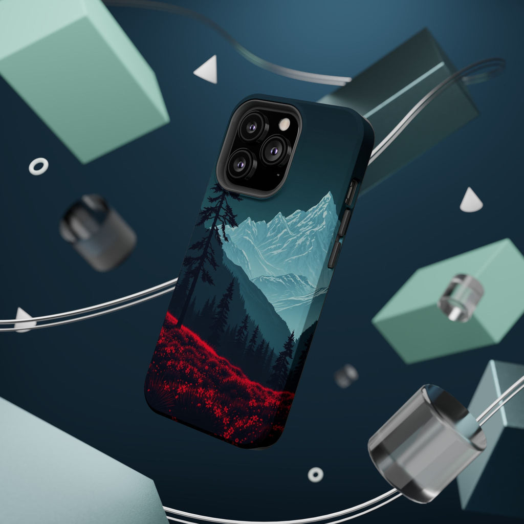 iPhone Vibrant Alpine Meadow Design 17 Slim Everyday Designer Case · iPhone Case