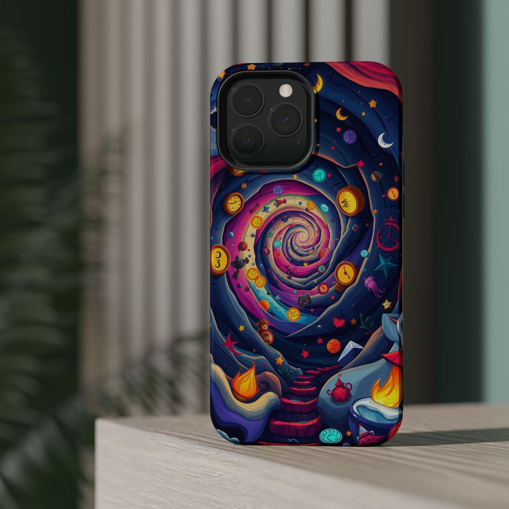 iPhone Time Portal Swirl Kids Fun iPhone Phone Case Gift Clean Minimal · iPhone