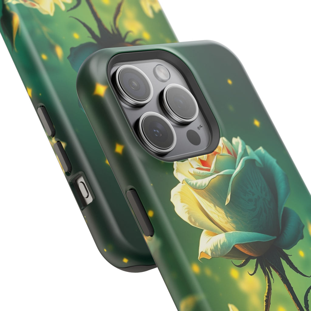 iPhone Earthy Rose Garden Design Bold Modern Everyday Snap Case · iPhone Case