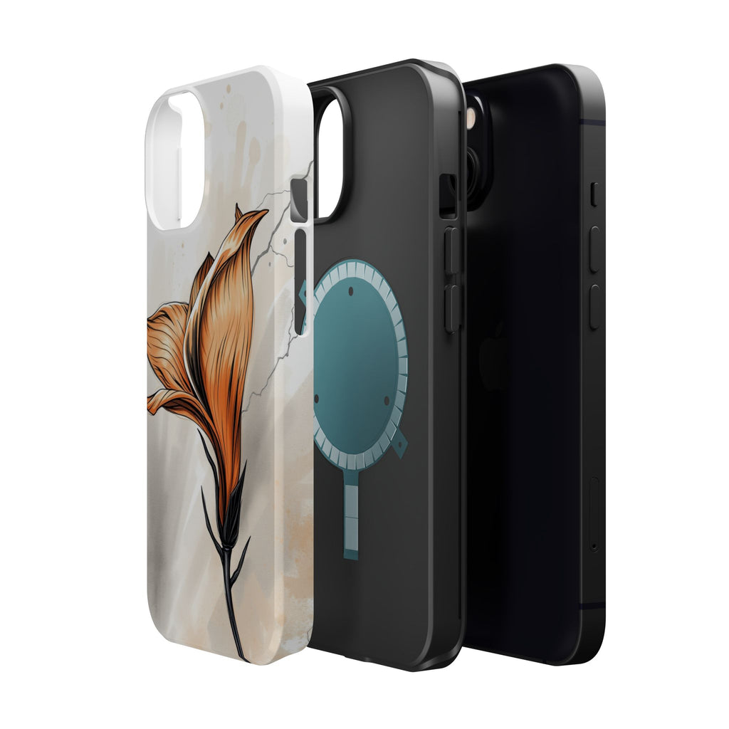 iPhone Dreamy Petal Storm Design Bold Modern Everyday Snap Case · iPhone Case