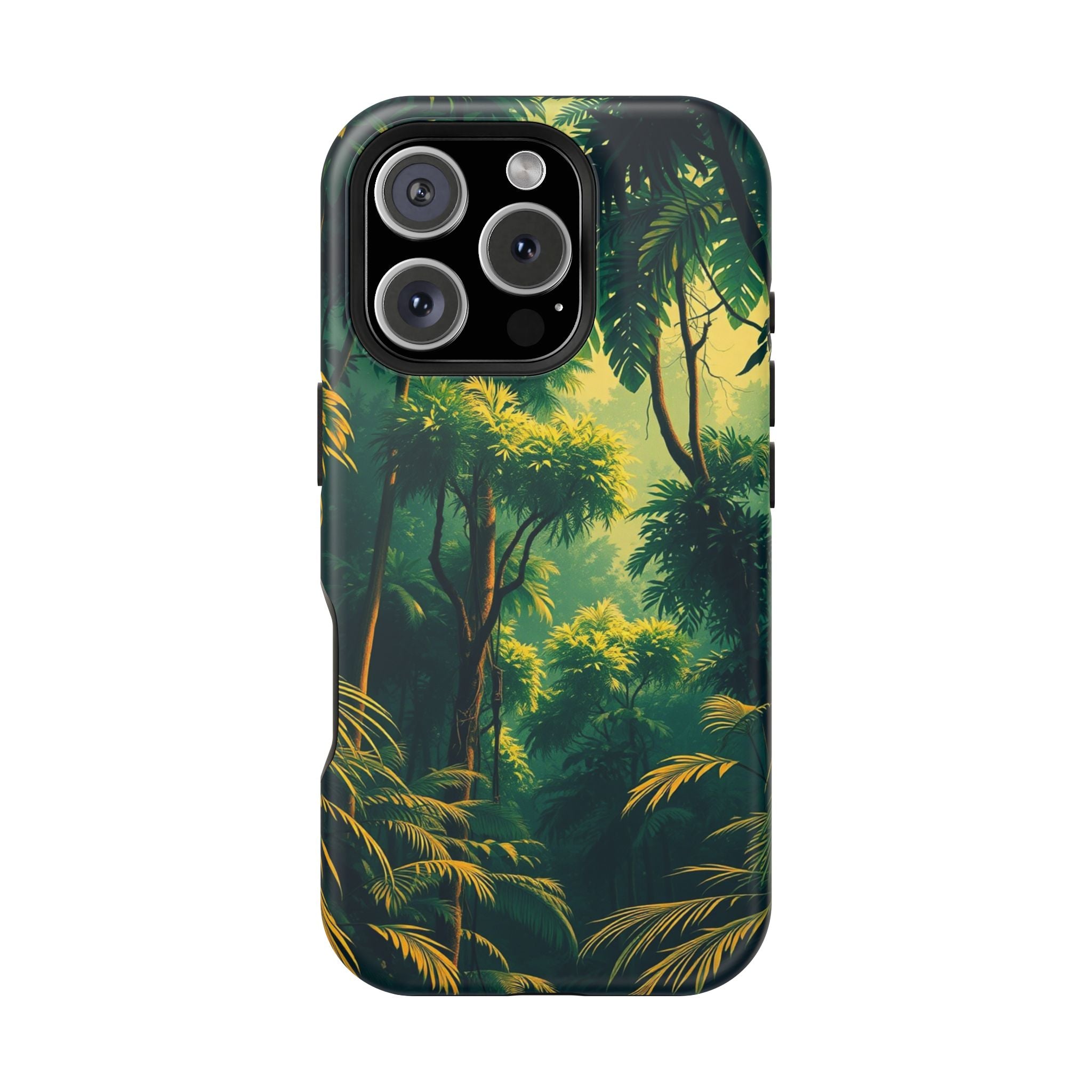 iPhone Rainforest Canopy Vintage Retro Poster Slim iPhone Everyday · iPhone Case