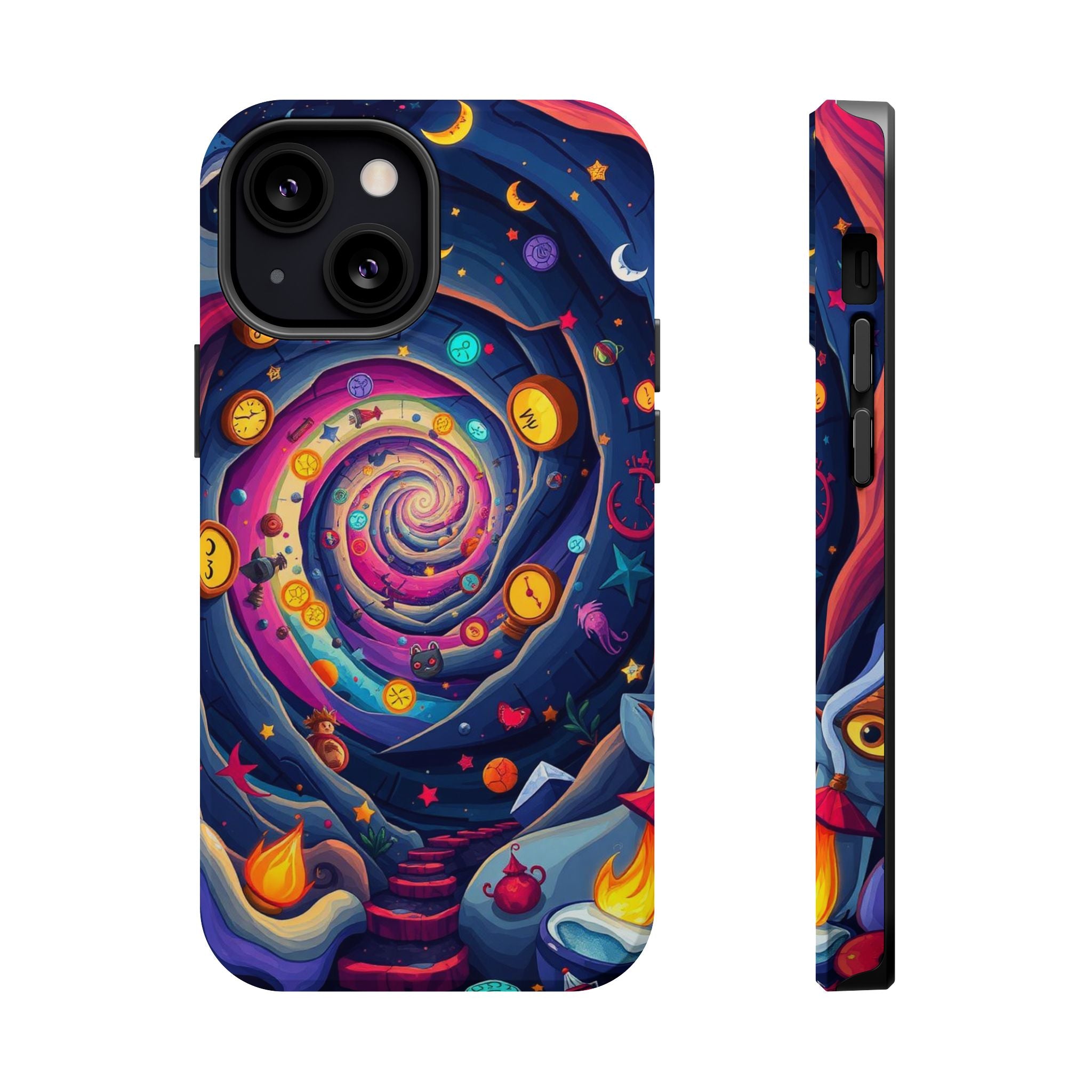 iPhone Time Portal Swirl Kids Fun iPhone Phone Case Gift Clean Minimal · iPhone